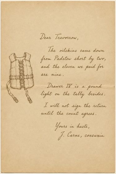 Archive letter from the same coordinated Provenance source