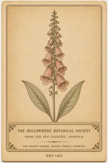Cabinet card with a printed border and mounted plate